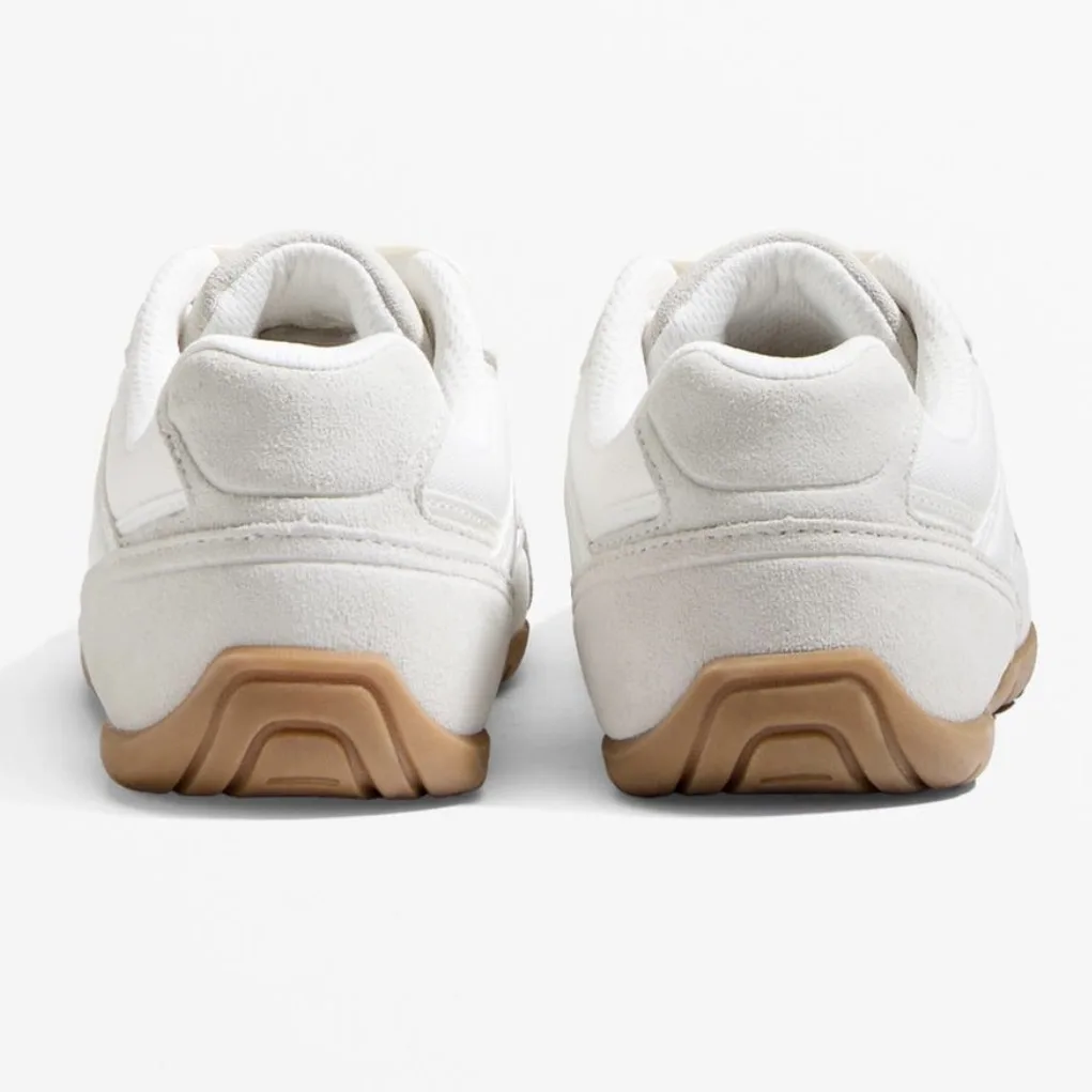 کفش طبی زنانه اویشو مدل Fabric trainers with split-leather 2025