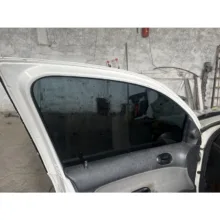 برچسب دودی شیشه خودرو هایلوکس کد Ddi15 مناسب برای تیبا مجموعه 7 عددی به همراه جا کلیدی