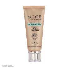 کرم پودر BB مایع spf 15 نوت مدل A-B شماره 03 مناسب برای پوست چرب حجم 30 میلیلیتر