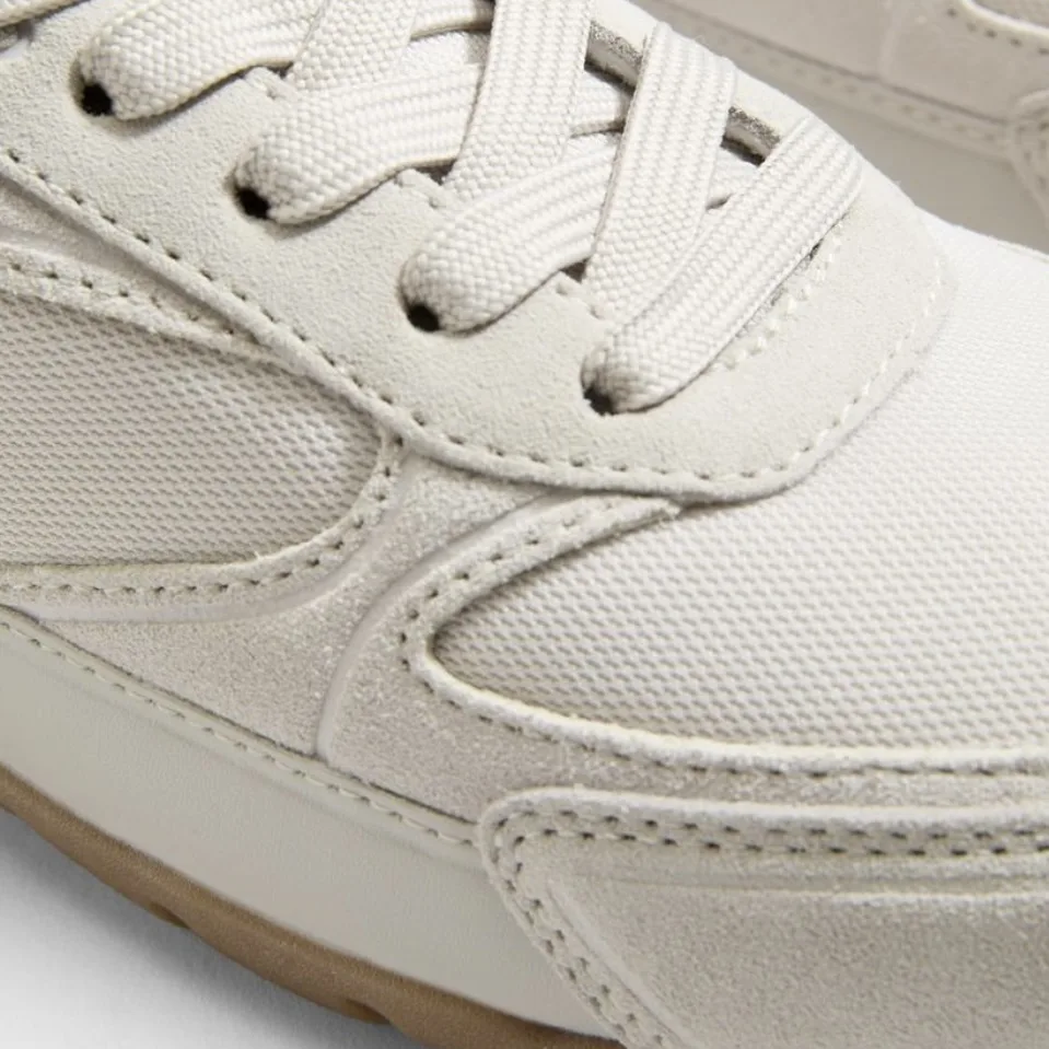 کفش طبی زنانه اویشو مدل Fabric trainers with split-leather 2025