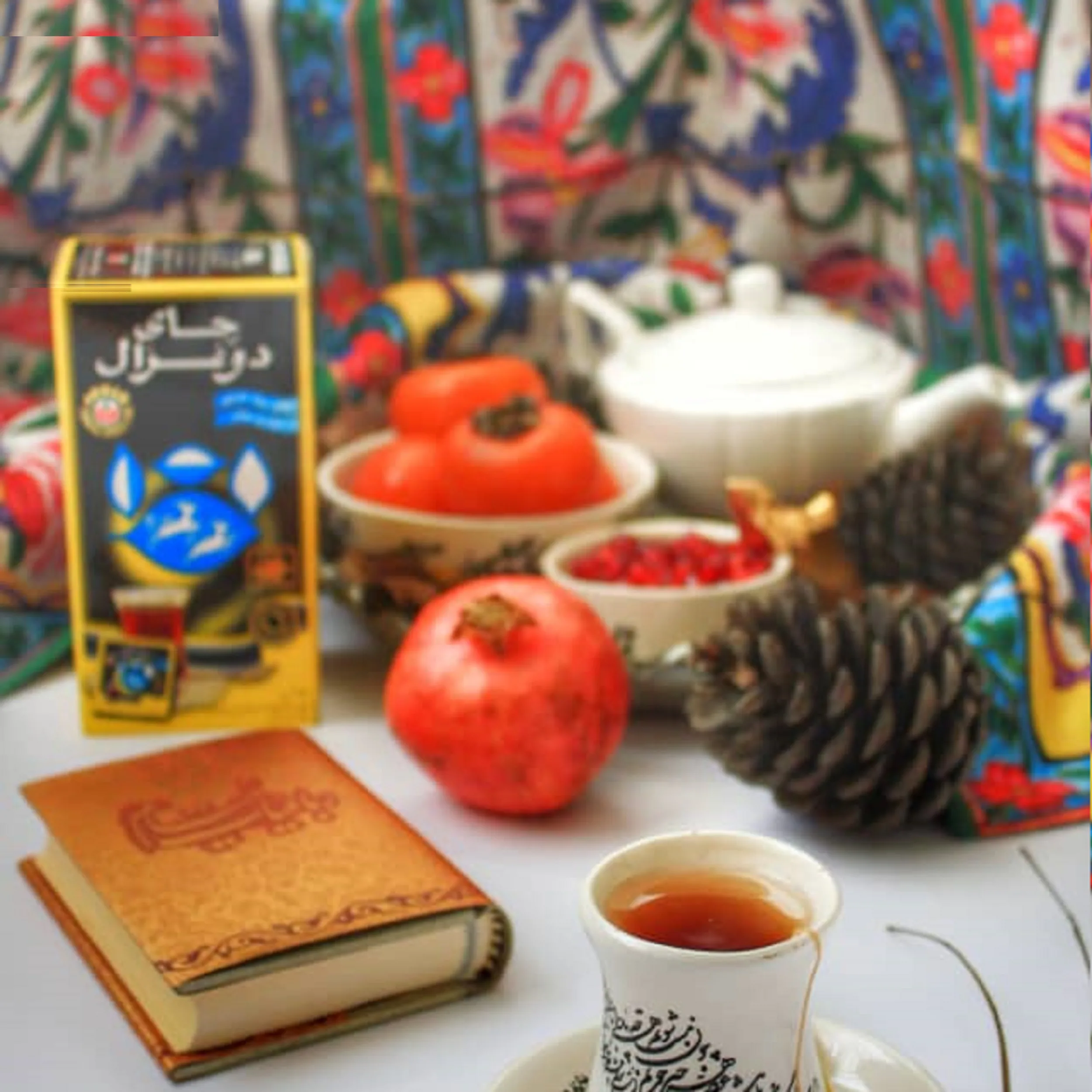 چای سیاه شکسته سیلان دو غزال - 500 گرم