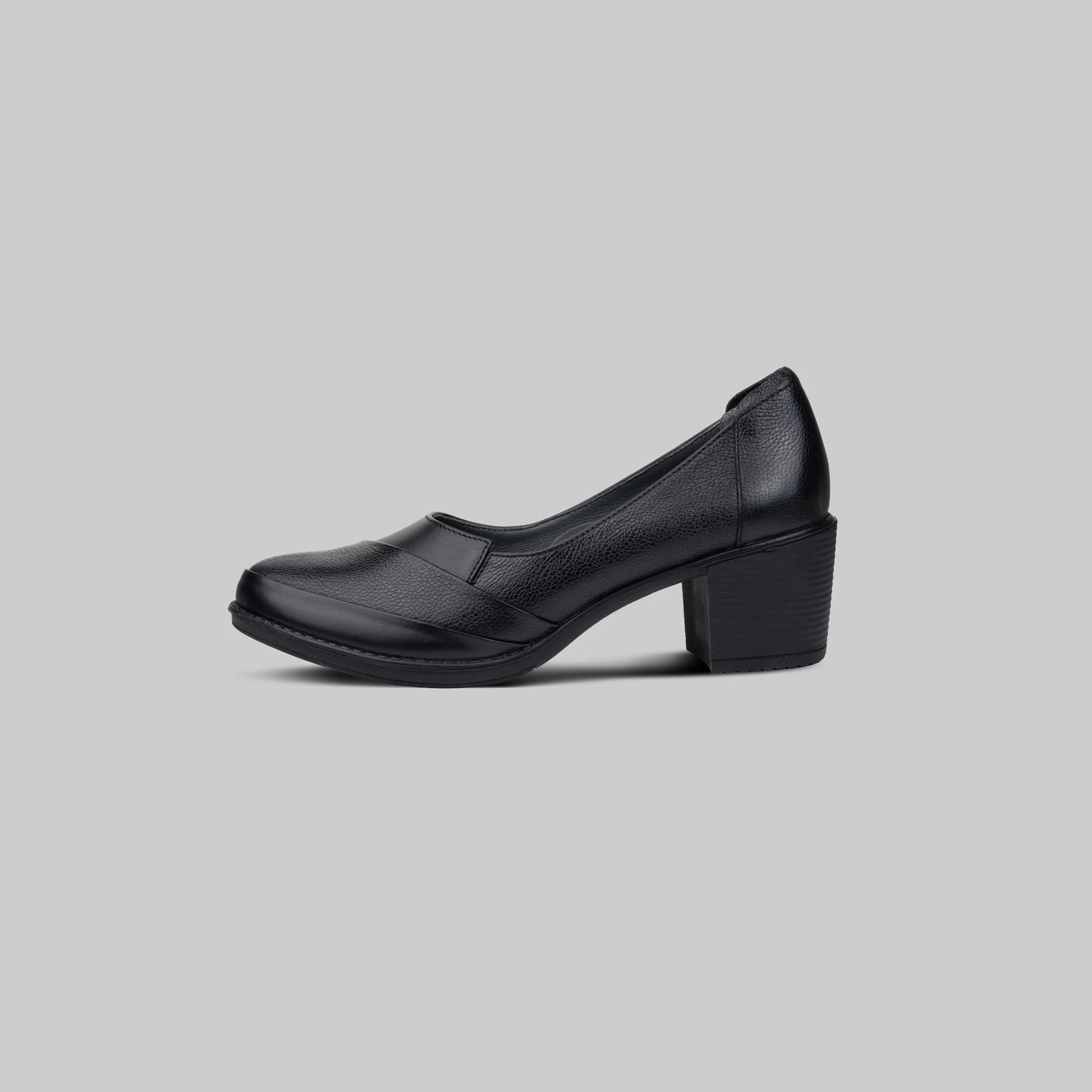 کفش پاشنهدار زنانه چرم عطارد مدل SH340