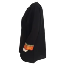 ست تونیک و شلوار زنانه مدل لینن یقه کوبایی کد tm-2721