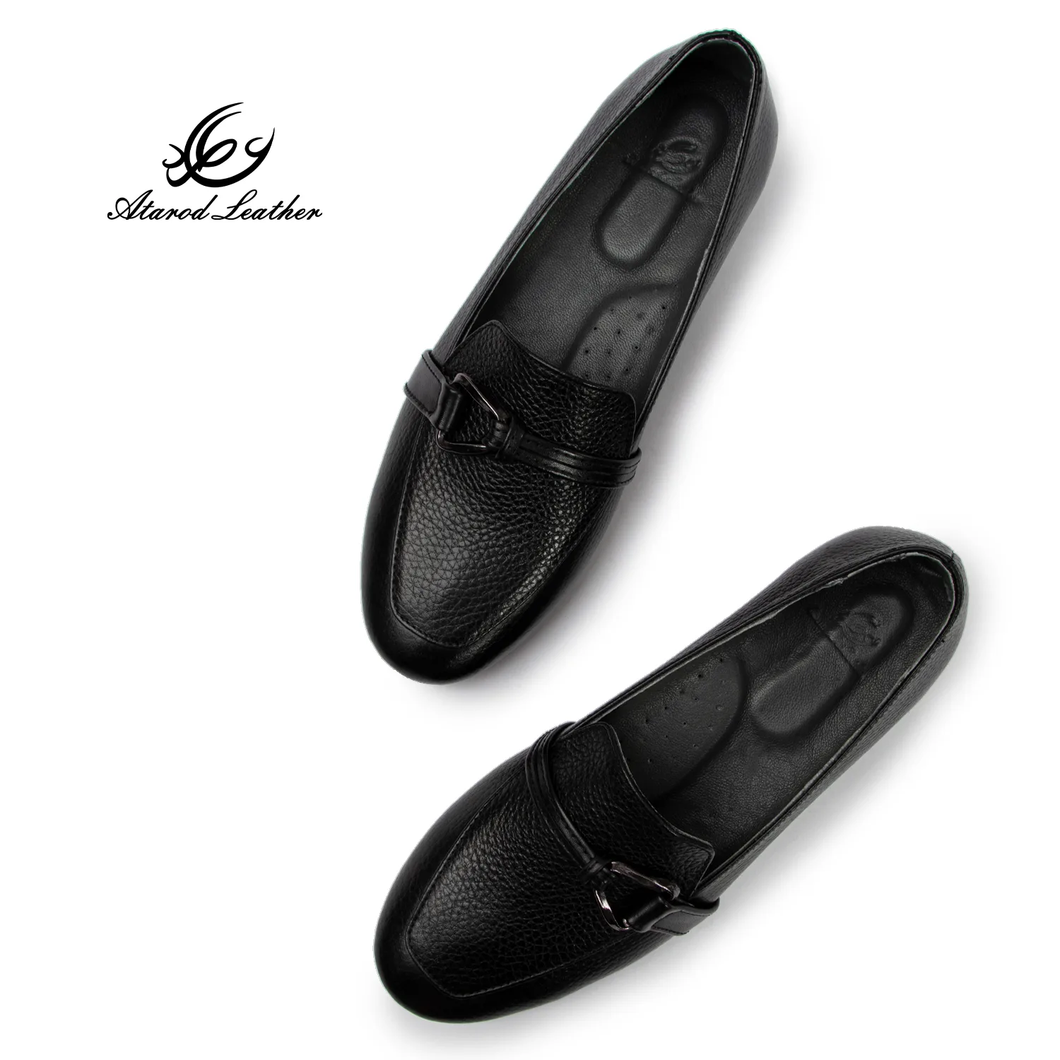 کفش زنانه چرم عطارد مدل چرم طبیعی کد SH342