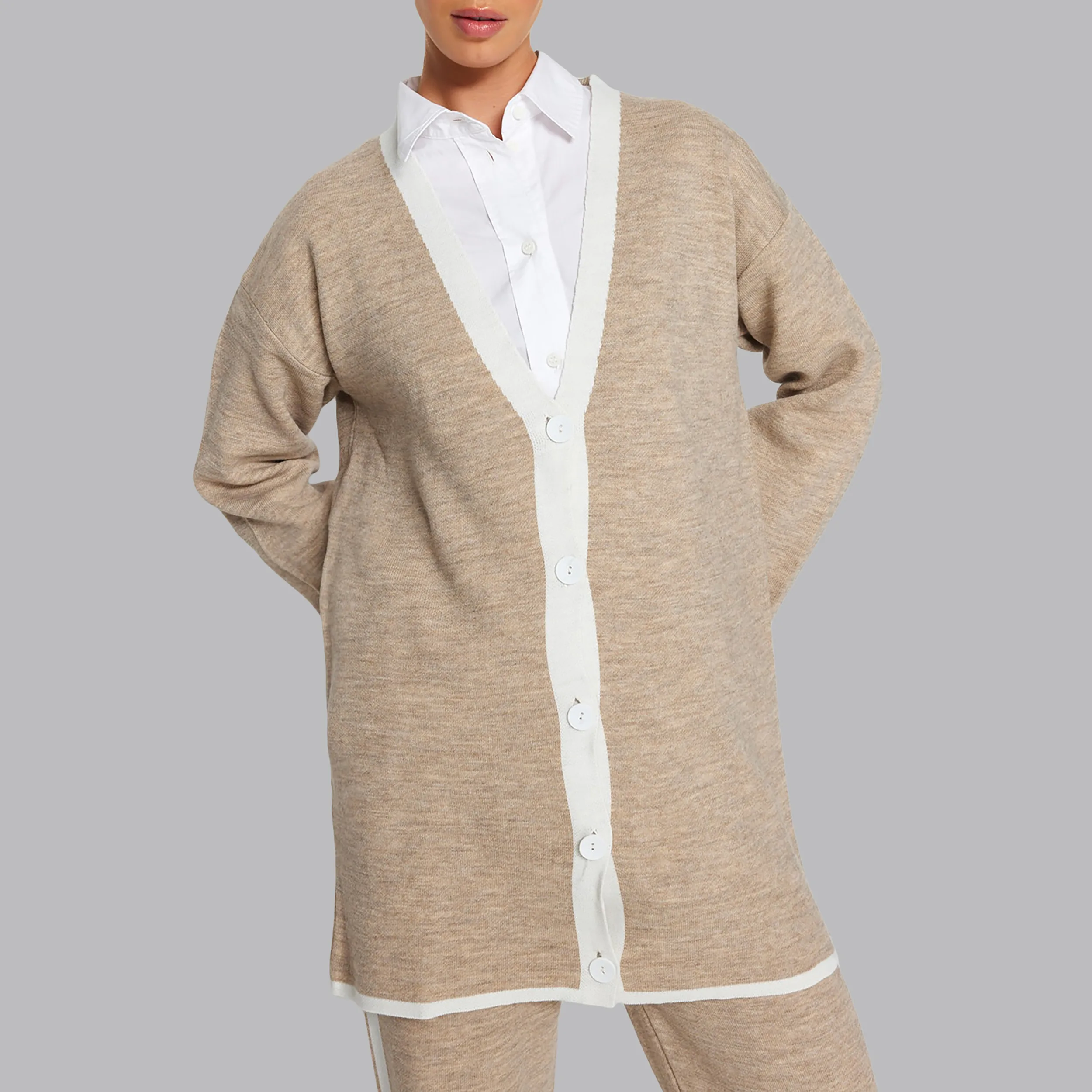ست ژاکت و شلوار زنانه ترندیول مدل 678310022