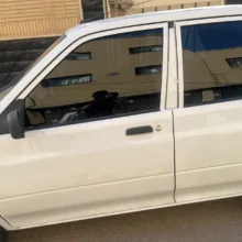 برچسب دودی شیشه خودرو هایلوکس کد Ddi05 مناسب برای پراید مجموعه 9 عددی به همراه جا کلیدی