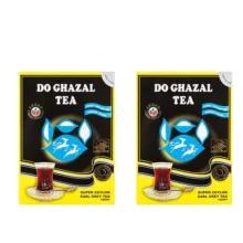 چای سیاه شکسته سیلان دو غزال - 500 گرم بسته 2 عددی