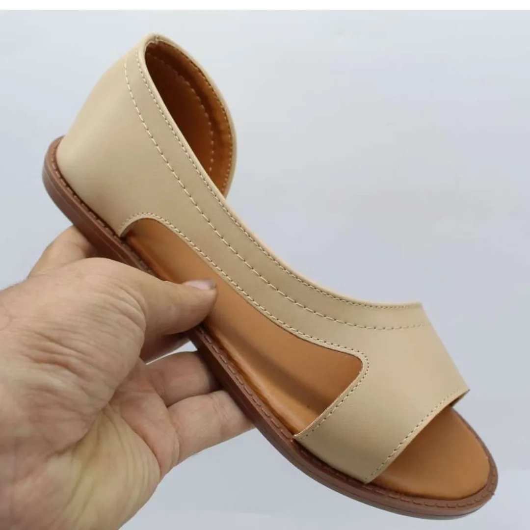 صندل زنانه نیکتا مدل جلو باز
