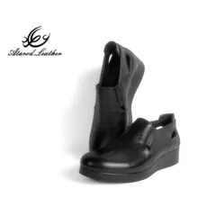 کفش طبی زنانه چرم عطارد مدل چرم طبیعی کد SH156