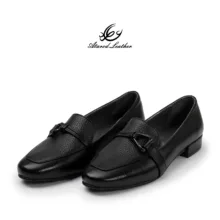 کفش زنانه چرم عطارد مدل چرم طبیعی کد SH342