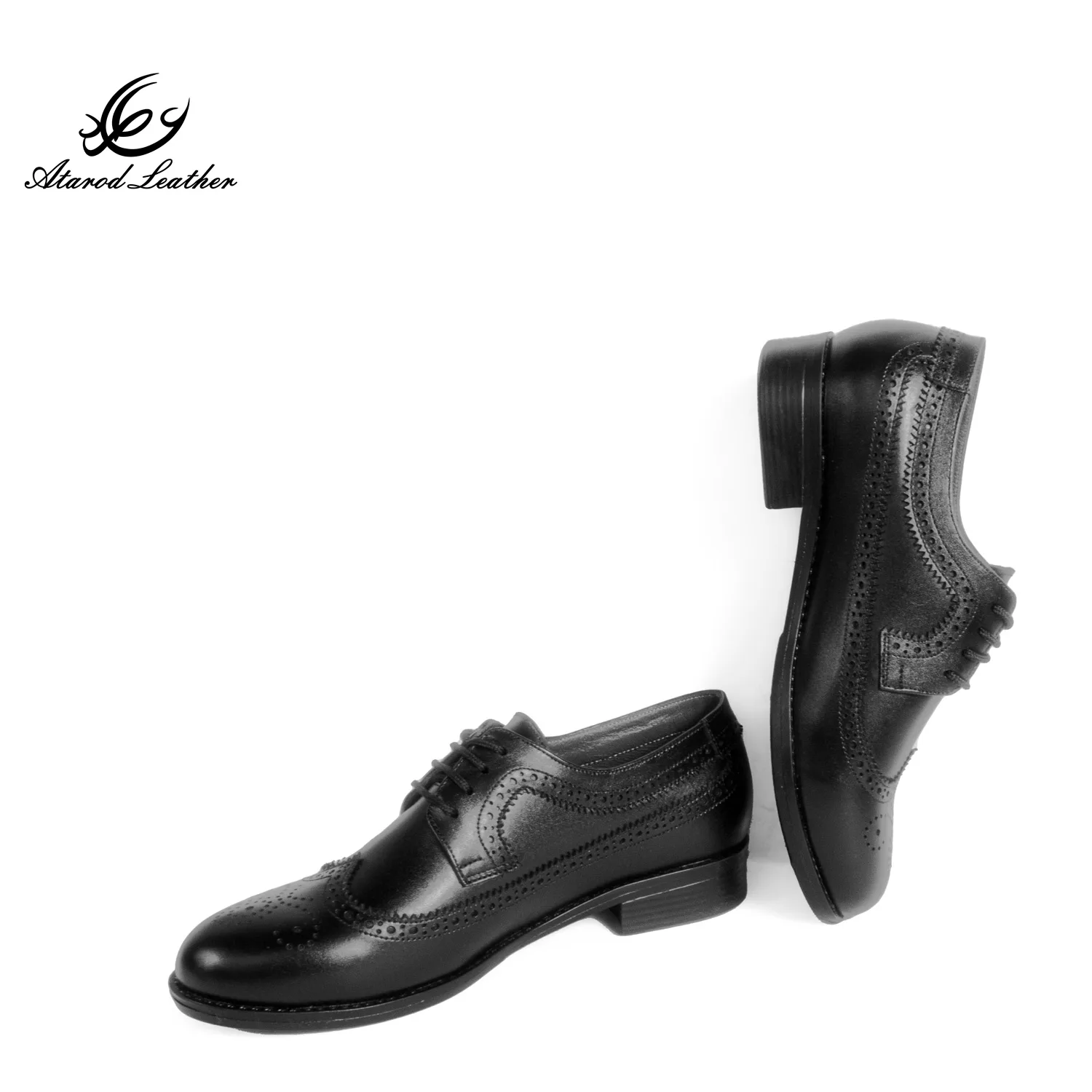 کفش زنانه چرم عطارد مدل چرم طبیعی کد SH148