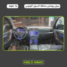 برچسب محافظ مانیتور و کنسول خودرو مولتی نانو مدل X-F1T مناسب برای کی ام سی T8 مجموعه 19 عددی