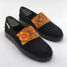 گیوه زنانه مدل سوزن دوزی