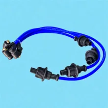 وایر شمع تقویتی دنسو مدل ۸ میل کد XU7.XU7P.XUM مناسب برای پژو ۴۰۵ پارس ، سمند آریسان ۲ بسته ۴ عددی