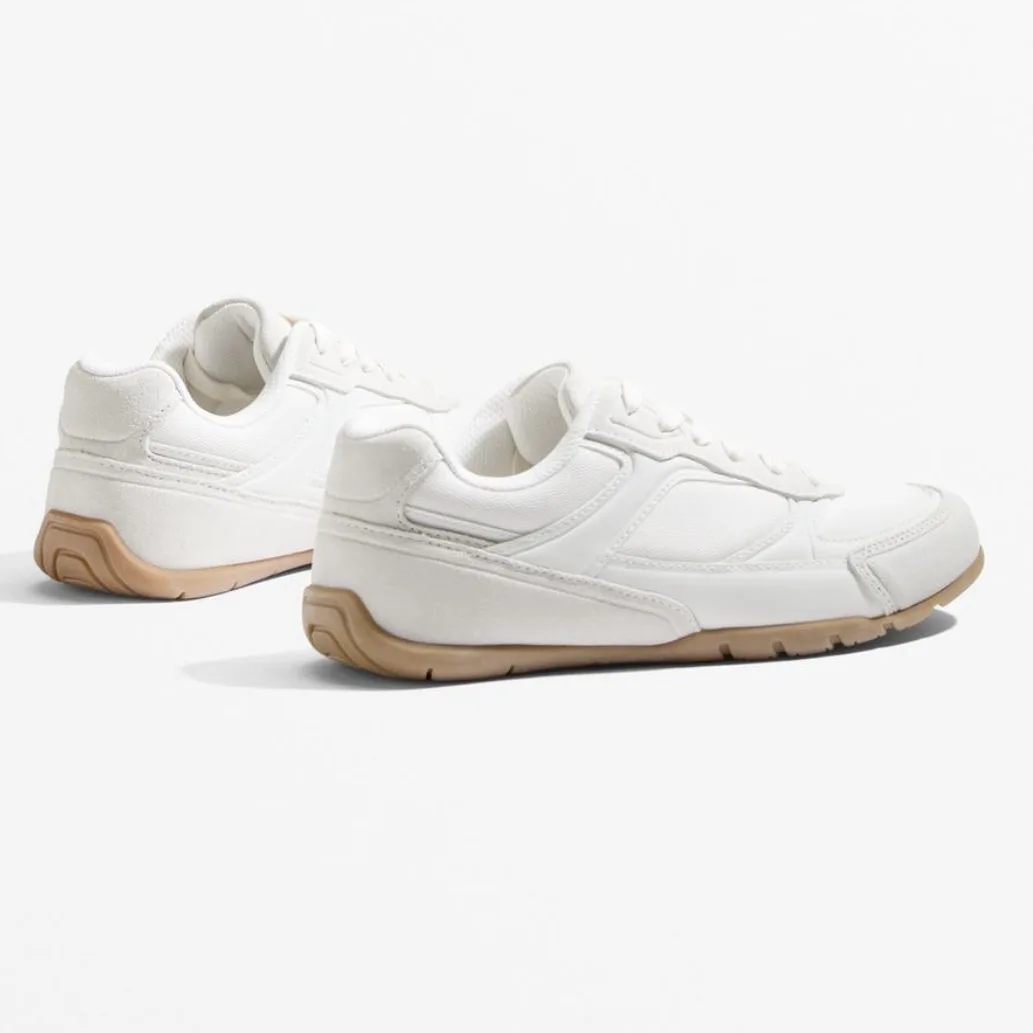 کفش طبی زنانه اویشو مدل Fabric trainers with split-leather 2025
