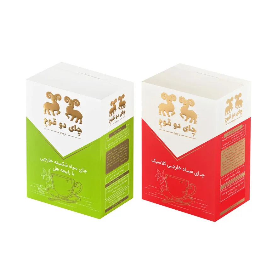 چای سیاه خارجی شکسته ساده و هل دار- 450 گرم بسته 2 عددی