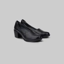 کفش پاشنه‌دار زنانه چرم عطارد مدل SH340
