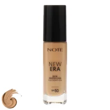 کرم پودر مایع SPF 50 نوت مدل NEW ERA شماره 150 مناسب برای انواع پوست حجم 30 میلی‌لیتر