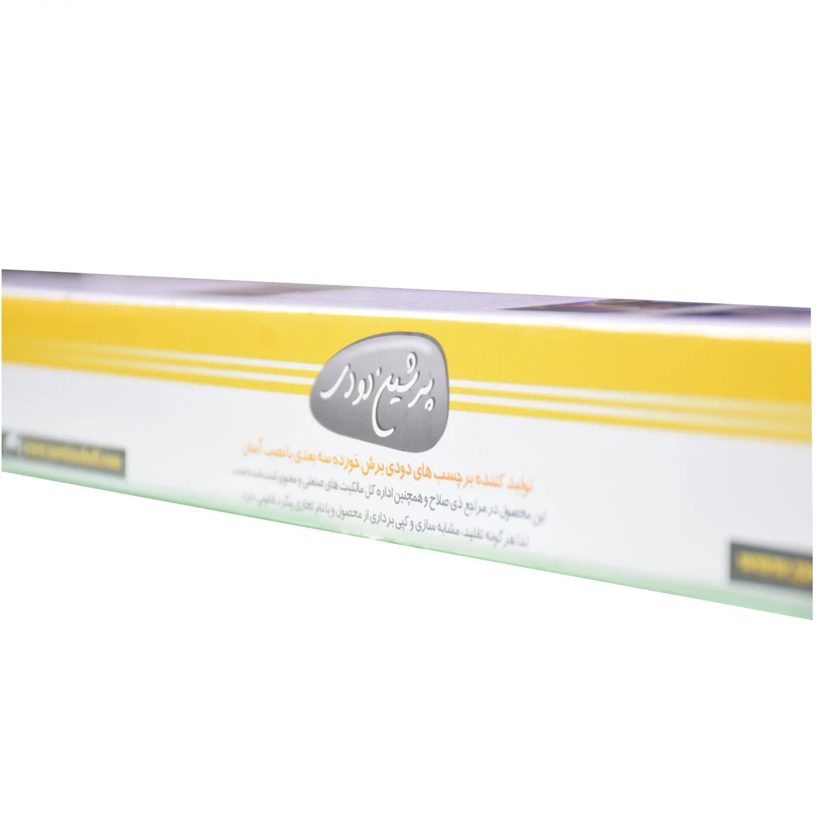 برچسب دودی شیشه خودرو پرشین دودی کد 55 رول 4 متری