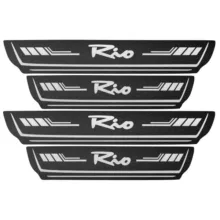 پارکابی خودرو آداک طرح چرم کد Rio01 مناسب برای ریو مجموعه 4 عددی