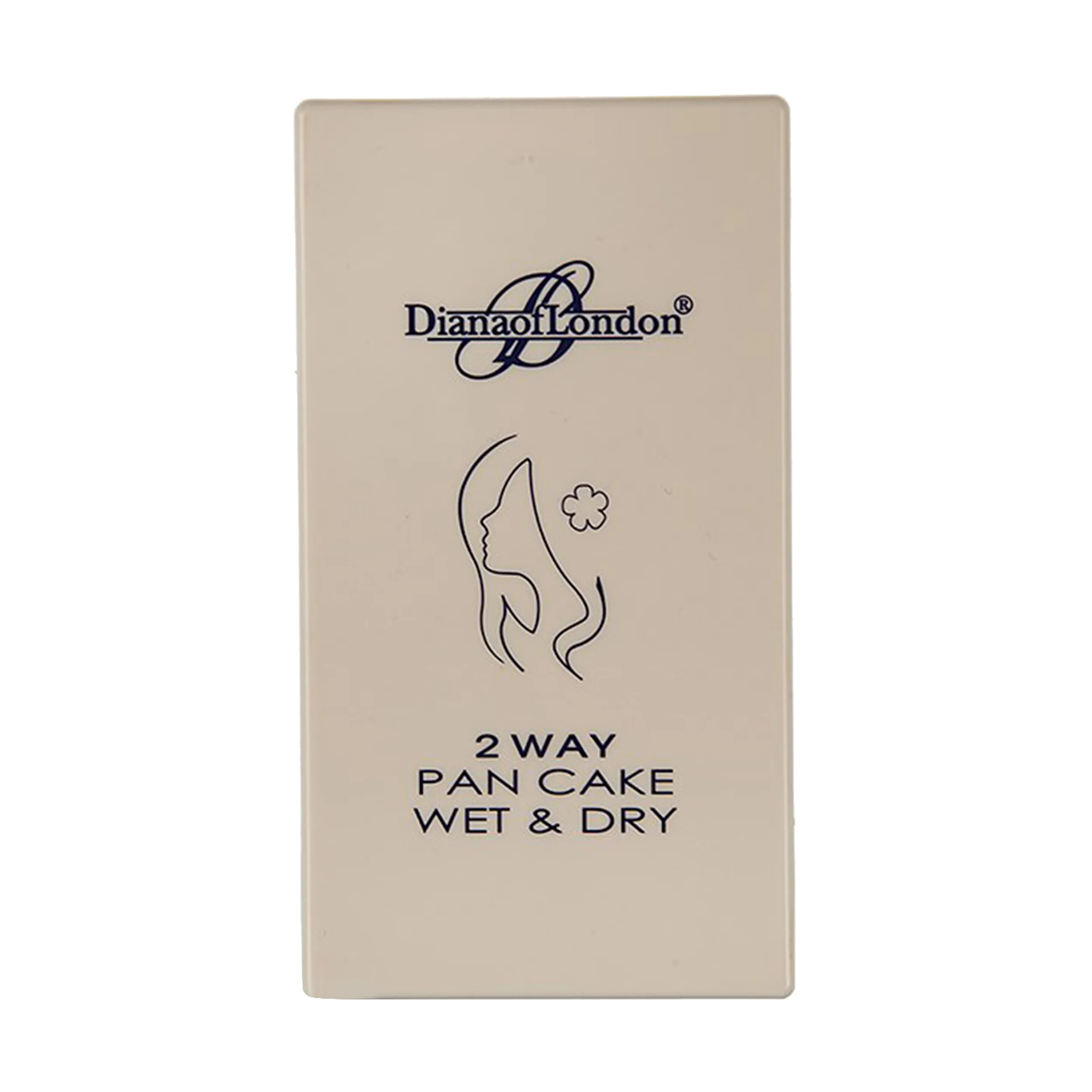 پنکیک دایانا آف لاندن سری 2Way Pan Cake Wet and Dry مدل Deep Rose شماره 114
