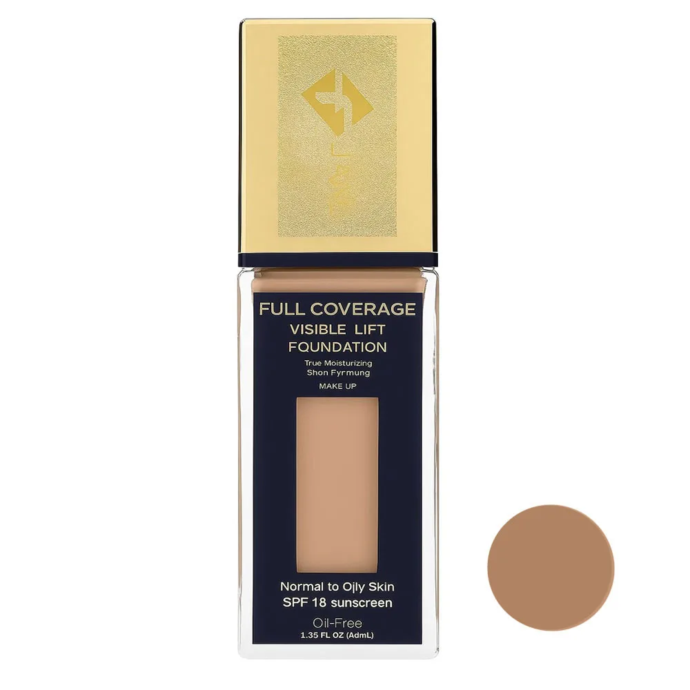 کرم پودر مایع spf18 ایفسن مدل Visible lift شماره EF15 مناسب برای انواع پوست حجم 40 میلی‌لیتر