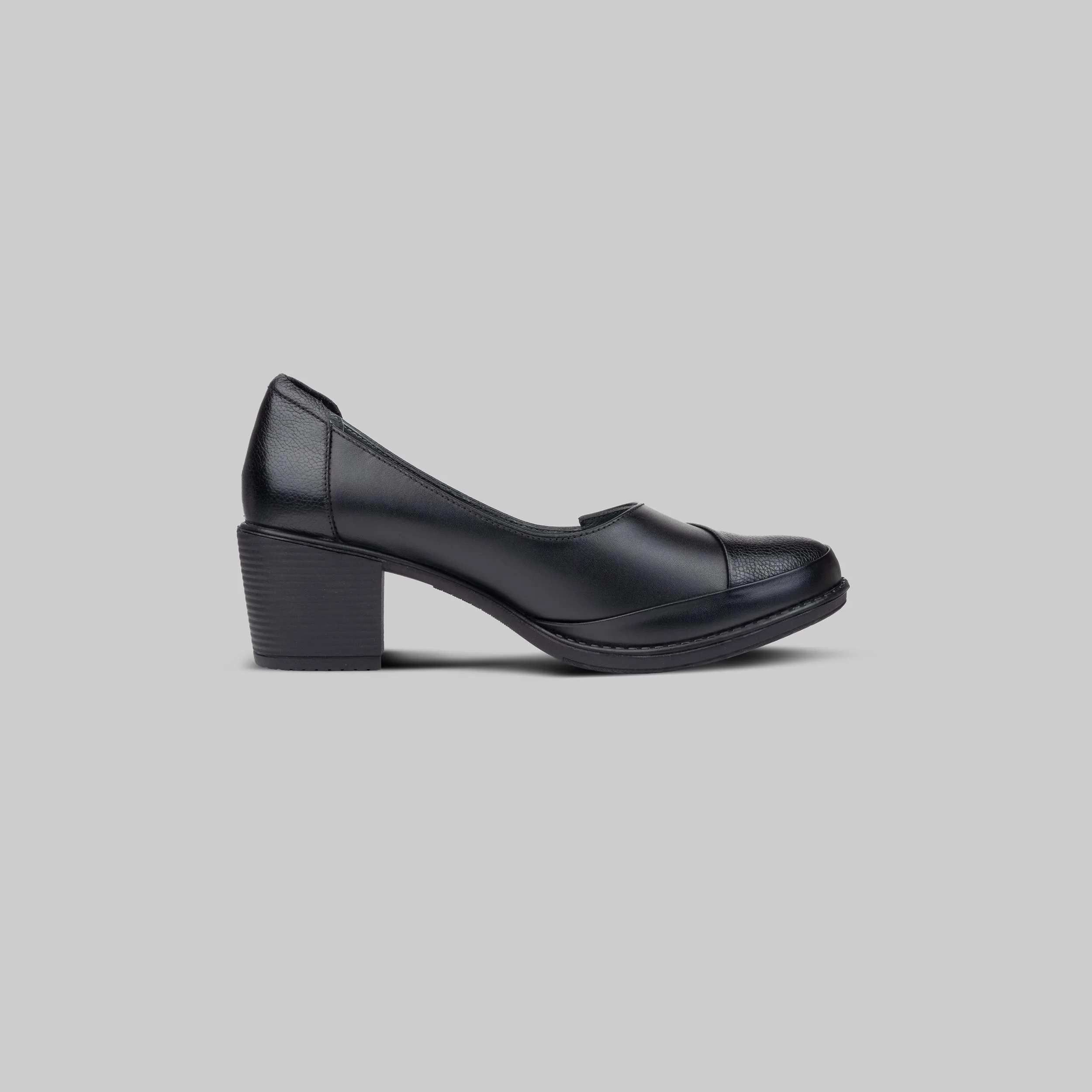 کفش پاشنهدار زنانه چرم عطارد مدل SH340