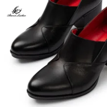 کفش پاشنه‌دار زنانه چرم عطارد مدل چرم طبیعی کد SH339
