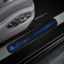 برچسب پارکابی خودرو لندمون کد LC002 MB مناسب برای سایناپلاس مجموعه 4 عددی به همراه جاکلیدی