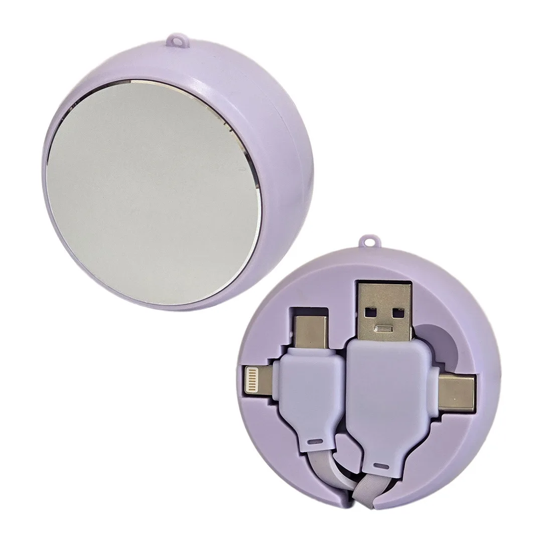 کابل تبدیل USB / USB-C به لایتنینگ / USB-C مدل 65w-4in1 طول 1 متر