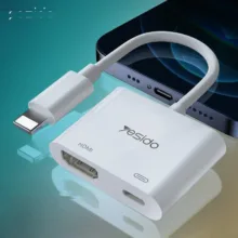 مبدل لایتنینگ به HDMI / لایتنینگ یسیدو مدل HM06