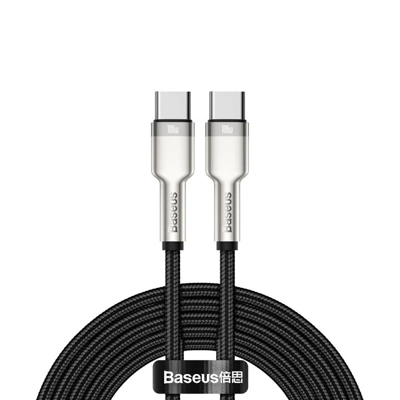 کابل تبدیل USB-C به USB-C باسئوس مدل CATJK-D01 طول 2 متر