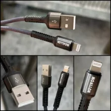 کابل تبدیل USB به لایتنینگ معلم مدل iPhone 7 طول 1 متر