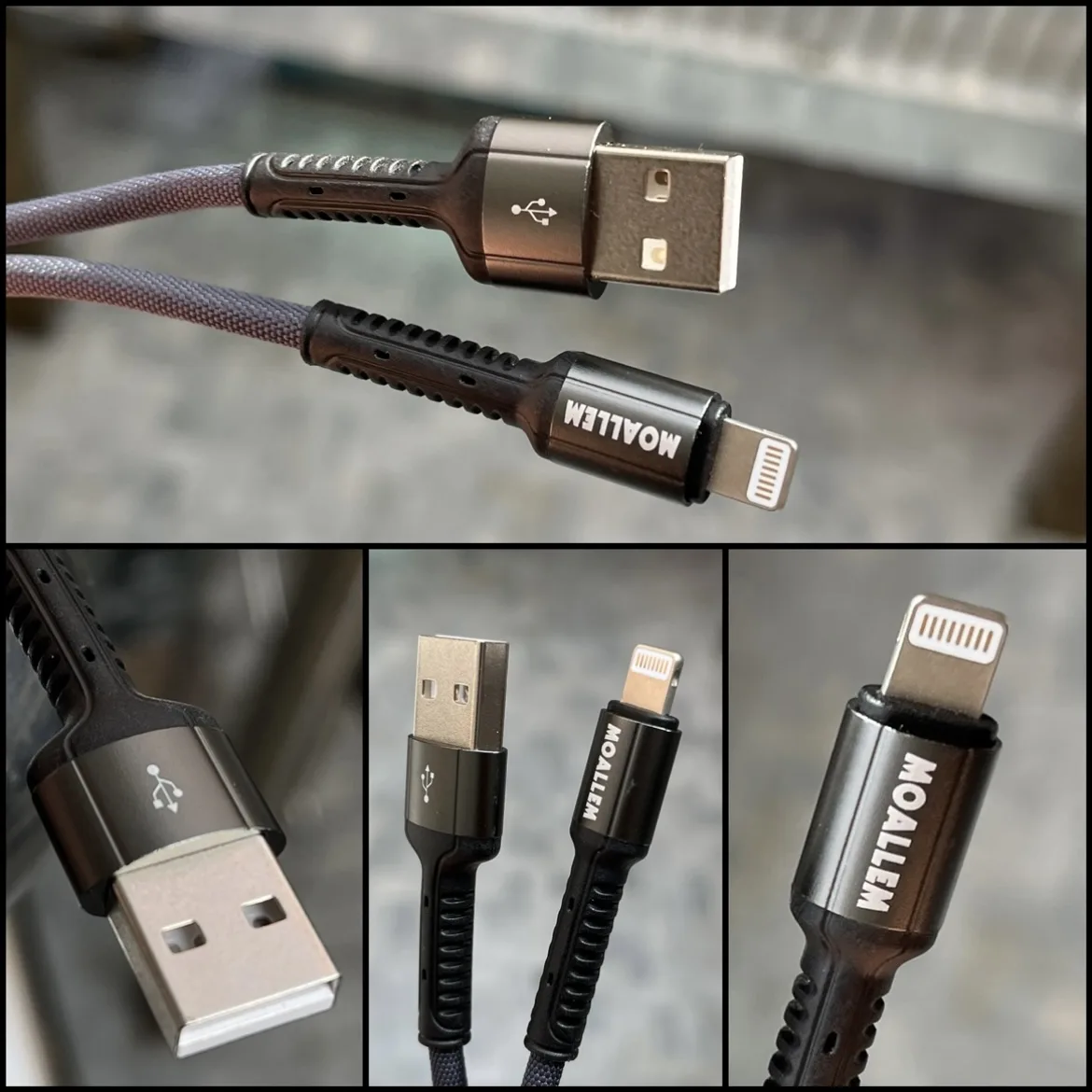 کابل تبدیل USB به لایتنینگ معلم مدل iPhone 7 طول 1 متر