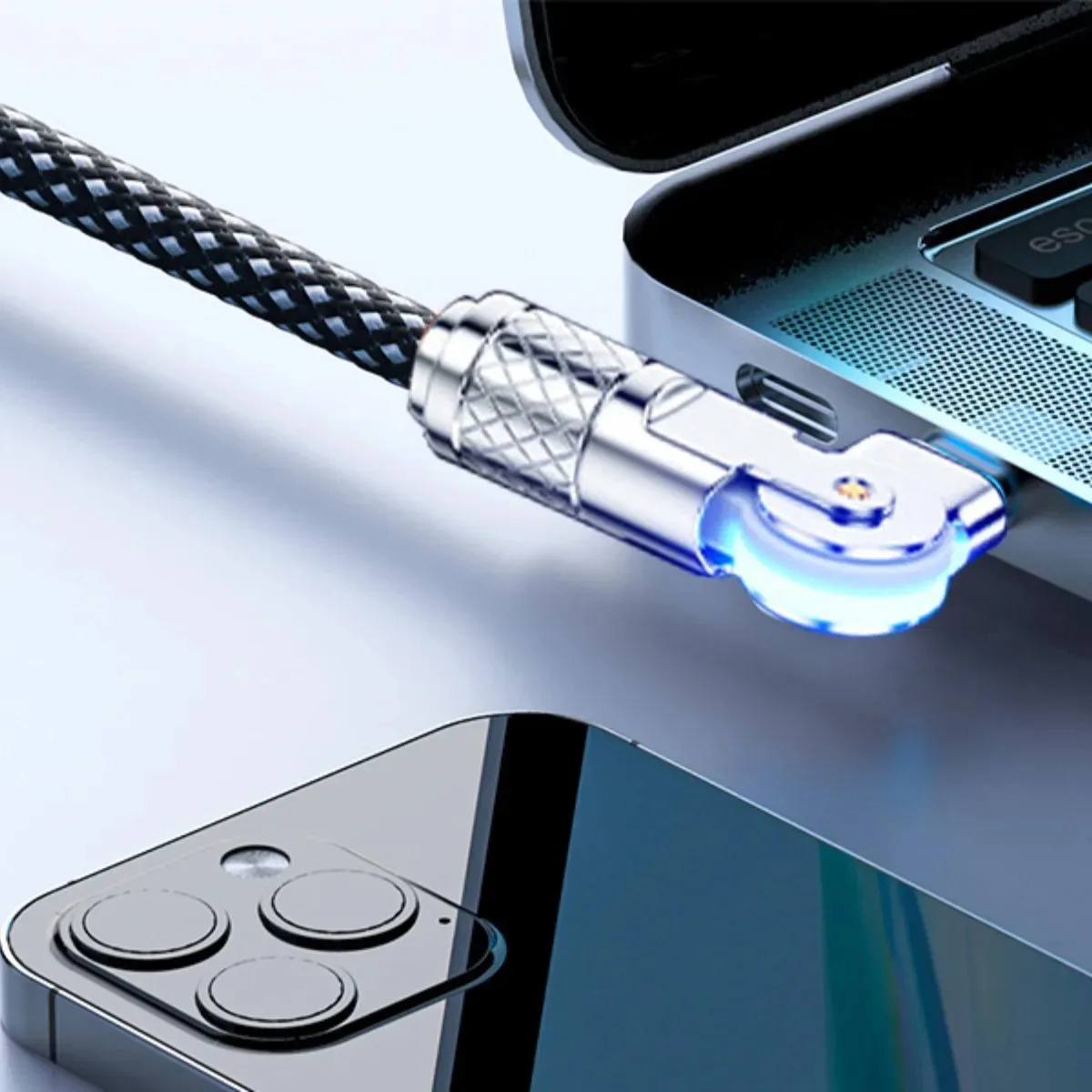 کابل USB-C مدل °SUPER-FAST60w 180 طول 1متر
