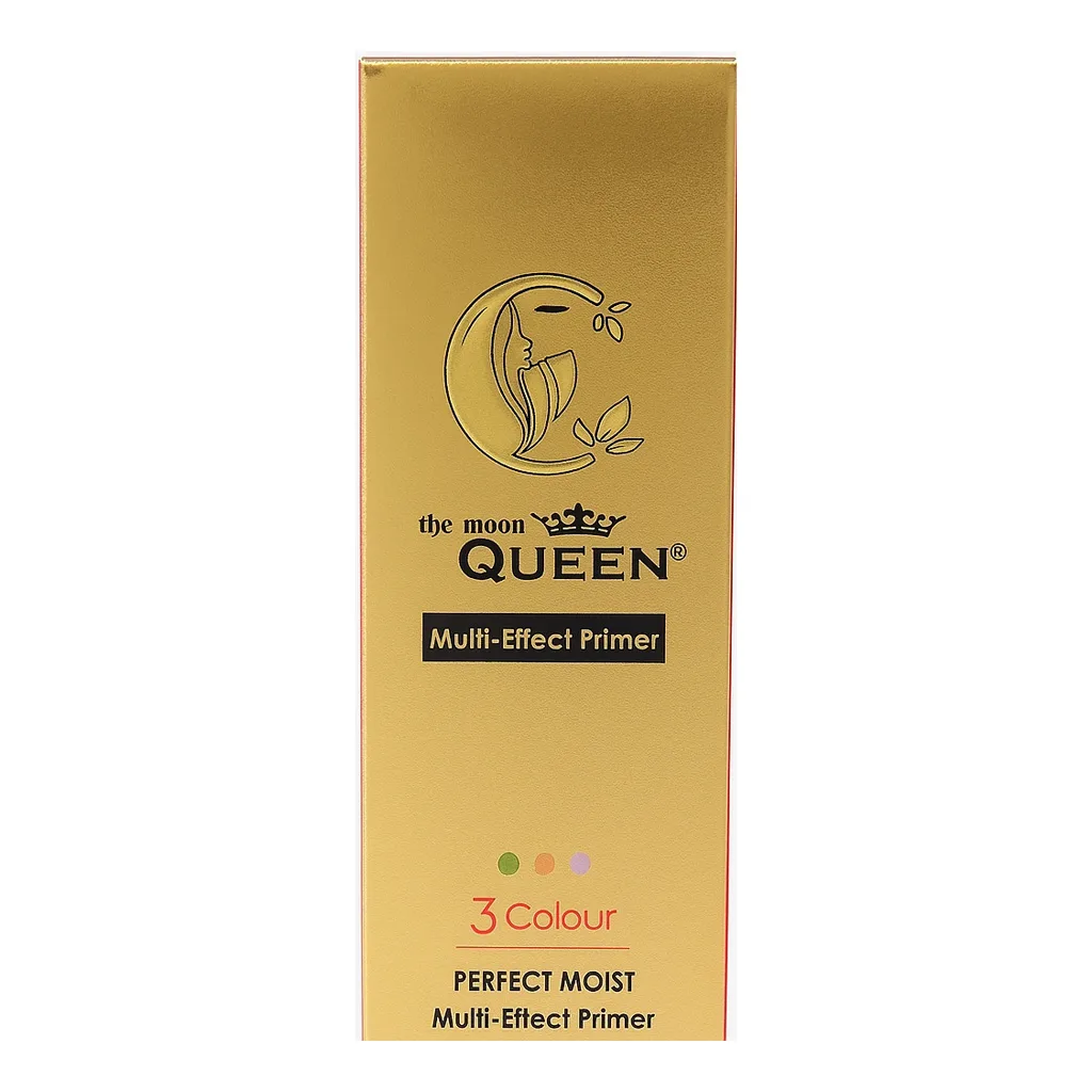 پرایمر صورت و دور چشم کویین مدل Perfect Moist مناسب برای انواع پوست حجم 38 میلیلیتر