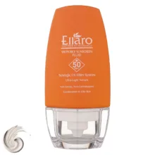 فلوئید ضد آفتاب بدون رنگ الارو SPF50 مدل Ultra Light تحت لیسانس محافظ UVA ،UVB، مرطوب‌کننده مناسب پوست‌‌های چرب و مختلط حجم 50 میلی‌لیتر
