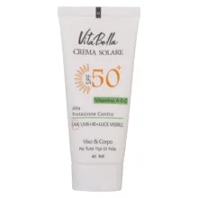 کرم ضدآفتاب بی‌رنگ ویتابلا +SPF50 مدل 001 مناسب انواع پوست، حجم 40 میلی‌لیتر