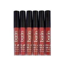 رژ لب مایع بارین بیوتی مدل f60 مجموعه 6 عددی