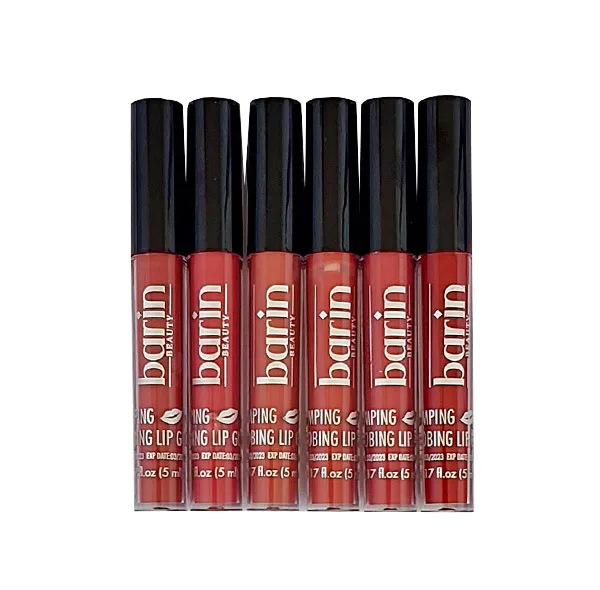 رژ لب مایع بارین بیوتی مدل f60 مجموعه 6 عددی