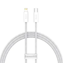 کابل تبدیل USB-C به لایتنینگ باسئوس مدل CALD000002 طول 1 متر