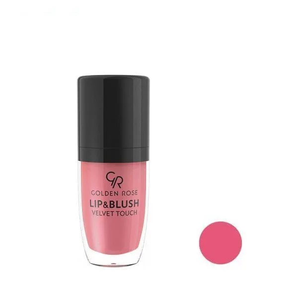 رژلب و رژگونه گلدن رز مدل Velvet Touch شماره 03