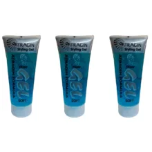 ژل مو عطرآگین مدل soft حجم 200 میلی لیتر مجموعه 3 عددی