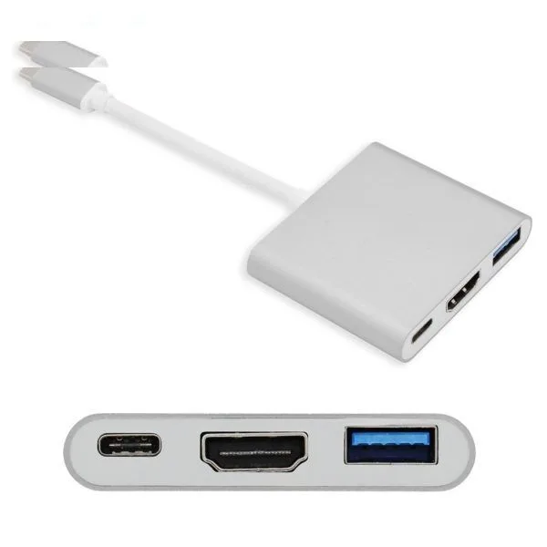 مبدل USB-C به HDMI/USB مدل AF02