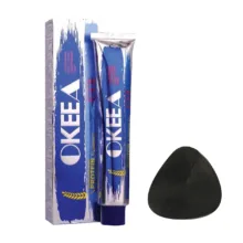 رنگ مو اکیا سری Olive شماره 4.3 حجم 100 میلی لیتر رنگ قهوه ای زیتونی متوسط