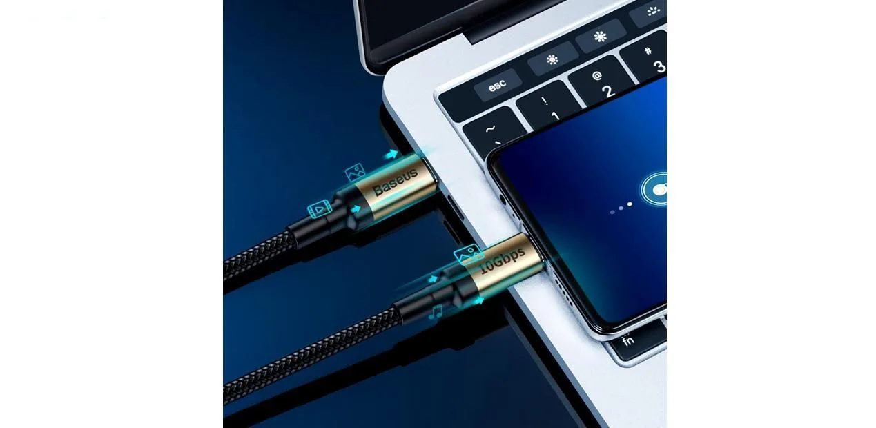 کابل تبدیل USB-C باسئوس مدل CATKLF-S طول 1 متر
