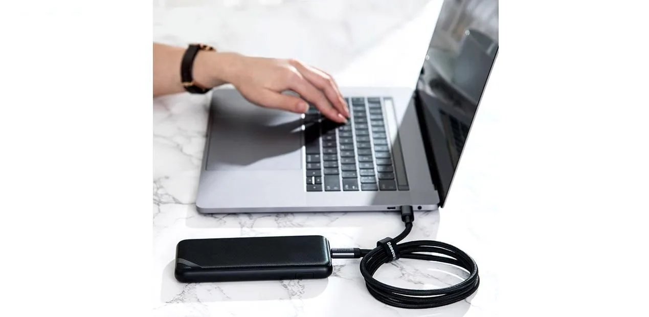 کابل تبدیل USB-C باسئوس مدل CATKLF-S طول 1 متر