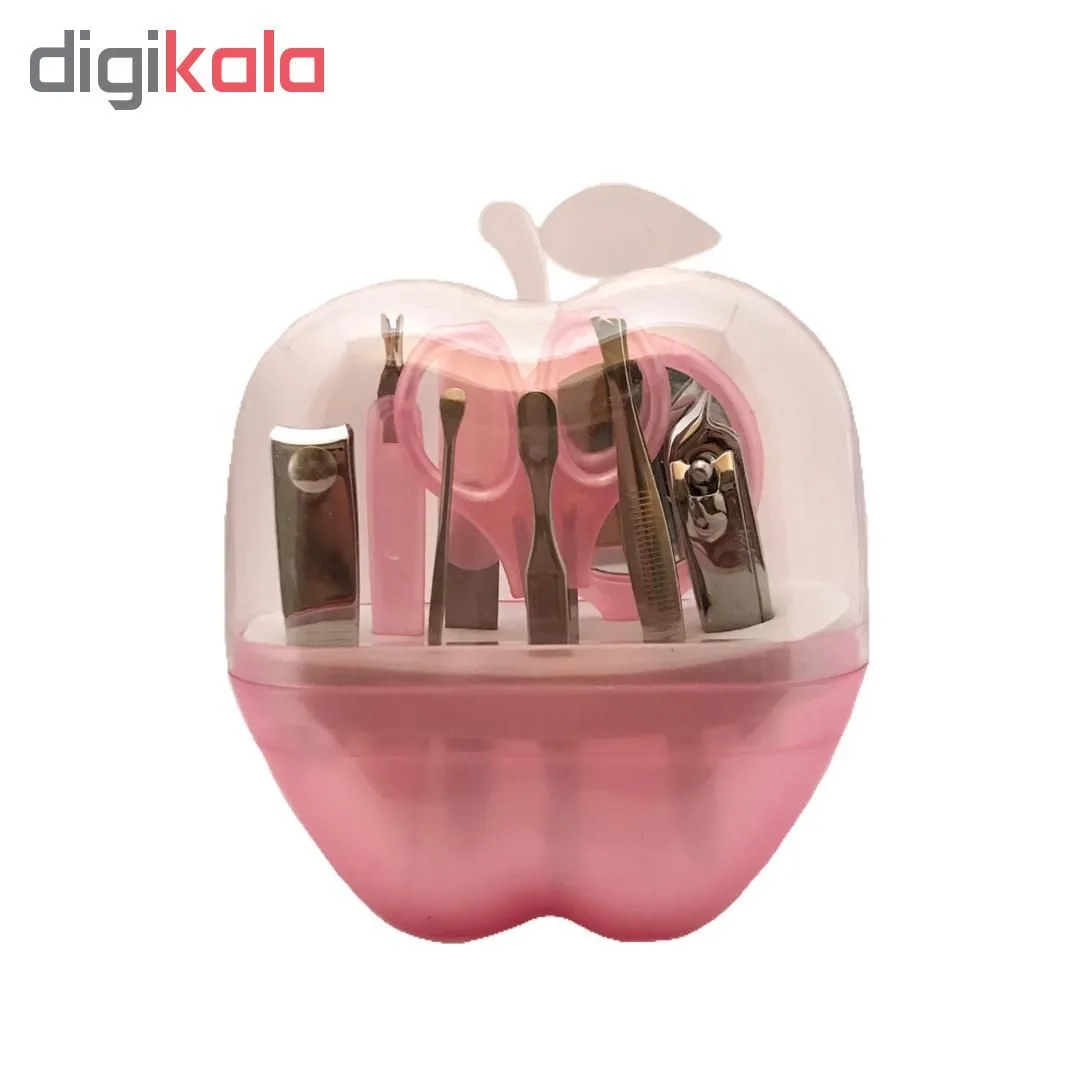 ست مانیکور طرح Apple بسته 9 عددی