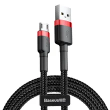 کابل تبدیل USB به microUSB بیسوس مدل Cafule طول 1 متر