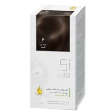 کیت رنگ مو زی فام شماره 6 حجم 50 میلی لیتر بلوند تیره طبیعی